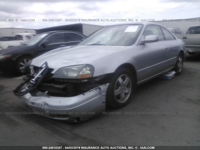 19UYA42423A001710 - 2003 ACURA 3.2CL SILVER photo 2