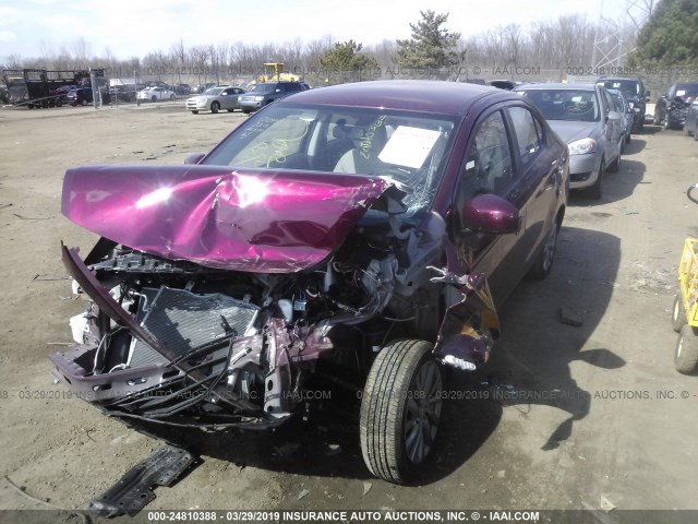 ML32F3FJ7JHF14039 - 2018 MITSUBISHI MIRAGE G4 ES Qırmızı foto 2