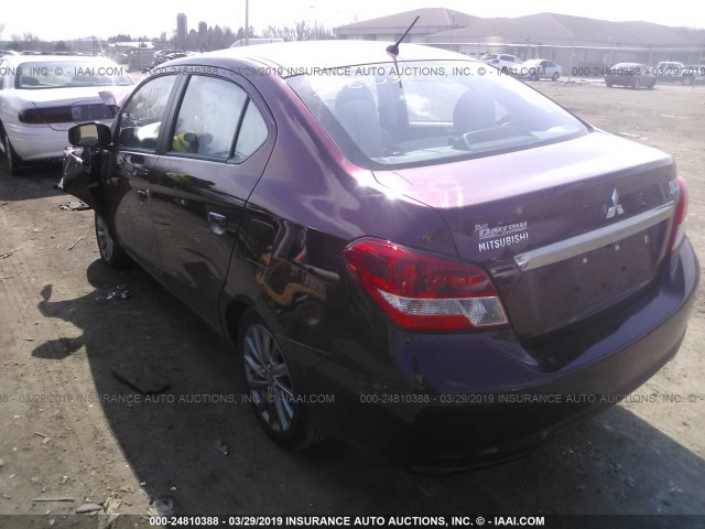 ML32F3FJ7JHF14039 - 2018 MITSUBISHI MIRAGE G4 ES Qırmızı foto 3