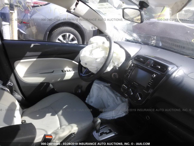 ML32F3FJ7JHF14039 - 2018 MITSUBISHI MIRAGE G4 ES Qırmızı foto 5