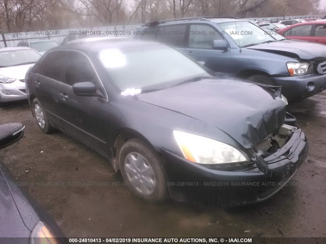 1HGCM56354A109281 - 2004 HONDA ACCORD LX GRAY photo 1