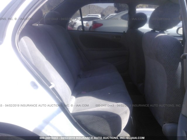 2T1BR12E0WC012645 - 1998 TOYOTA COROLLA VE/CE/LE 白色 照片 8