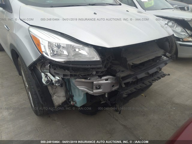 1FMCU0JX9GUA39973 - 2016 FORD ESCAPE TITANIUM SILVER photo 6