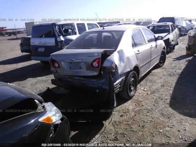 1NXBR32E53Z116165 - 2003 TOYOTA COROLLA CE/LE/S GOLD photo 4