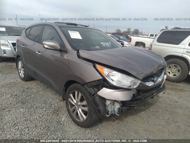 KM8JU3AC3CU490137 - 2012 HYUNDAI TUCSON GLS/LIMITED 棕色 照片 1