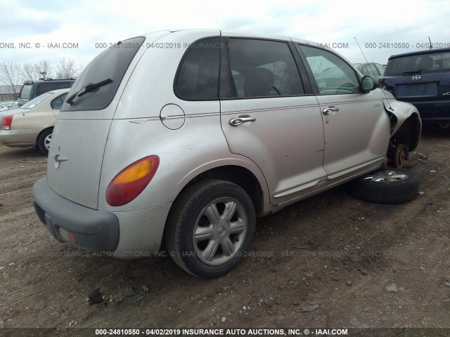 3C8FY68B42T326707 - 2002 CHRYSLER PT CRUISER LIMITED/DREAM CRUISER SILVER photo 4