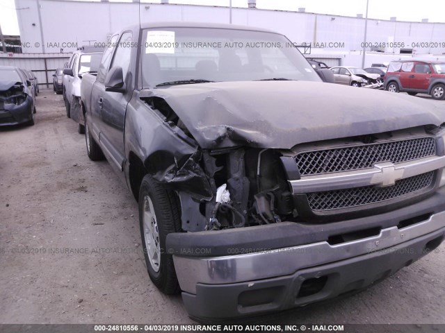 2GCEC19T351319114 - 2005 CHEVROLET SILVERADO C1500 GRAY photo 6