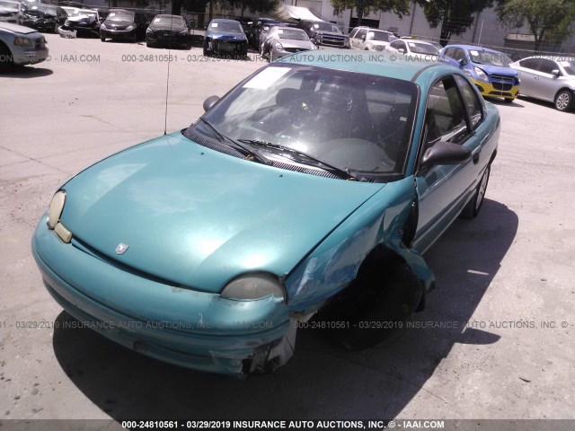 1B3ES42C7WD543296 - 1998 DODGE NEON HIGHLINE/SPORT/LE GREEN photo 2