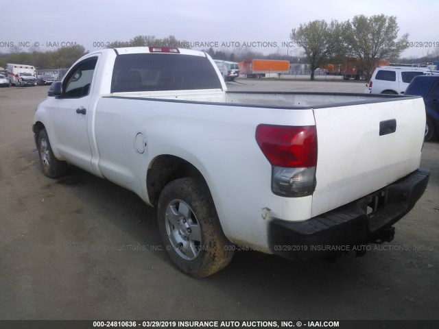 5TFLU52148X010408 - 2008 TOYOTA TUNDRA WHITE photo 3