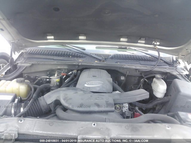 1GKEC13V64R264453 - 2004 GMC YUKON GRAY photo 10