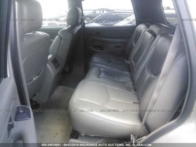 1GKEC13V64R264453 - 2004 GMC YUKON GRAY photo 8