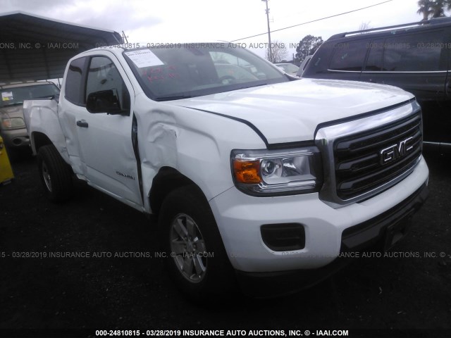 1GTH5BEN6J1206309 - 2018 GMC CANYON WHITE photo 1