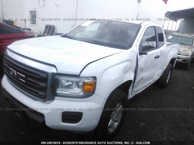 1GTH5BEN6J1206309 - 2018 GMC CANYON WHITE photo 2