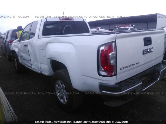 1GTH5BEN6J1206309 - 2018 GMC CANYON WHITE photo 3