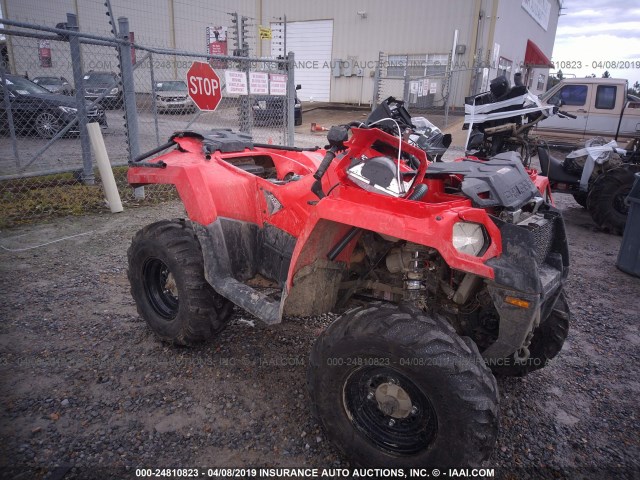 4XASEE571JA254686 - 2018 POLARIS SPORTSMAN 570 EPS 红色 照片 1