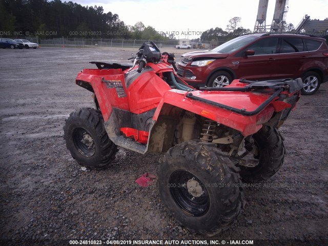 4XASEE571JA254686 - 2018 POLARIS SPORTSMAN 570 EPS 红色 照片 3