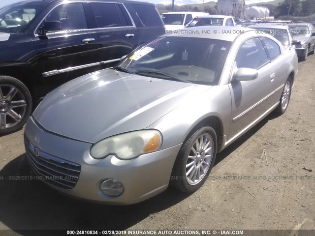 4C3AG52H85E039173 - 2005 CHRYSLER SEBRING LIMITED GOLD photo 2