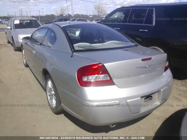 4C3AG52H85E039173 - 2005 CHRYSLER SEBRING LIMITED GOLD photo 3