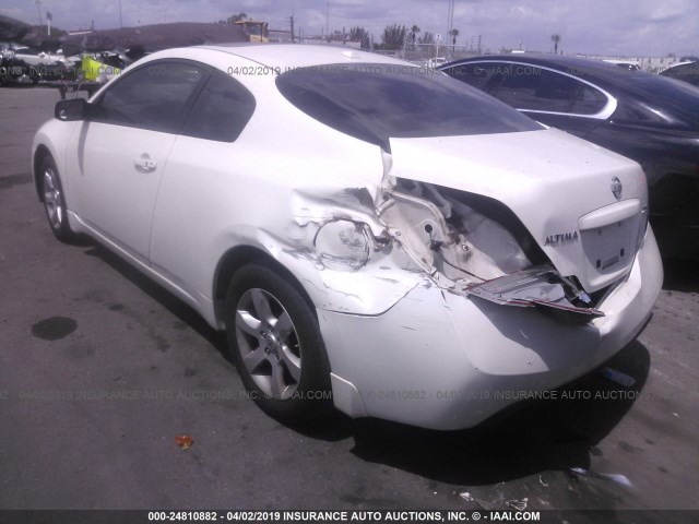 1N4AL24E68C105963 - 2008 NISSAN ALTIMA 2.5S WHITE photo 3