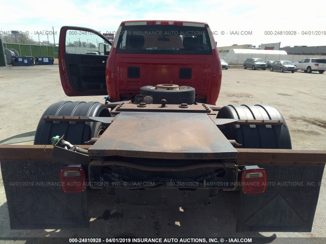 3C7WDNAL5CG134106 - 2012 DODGE RAM 5500 ST/SLT RED photo 7