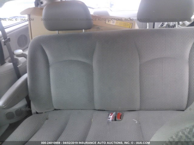 1D4GP24R85B205188 - 2005 DODGE GRAND CARAVAN SE BLUE photo 8