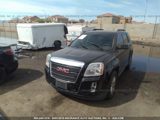 2GKFLTEK7C6188349 - 2012 GMC TERRAIN SLE BLACK photo 6