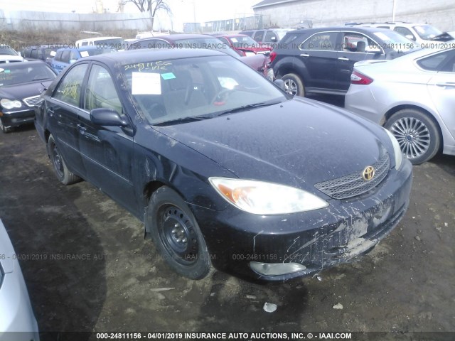 4T1BE32K94U265245 - 2004 TOYOTA CAMRY LE/XLE/SE BLACK photo 1