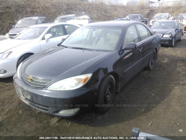 4T1BE32K94U265245 - 2004 TOYOTA CAMRY LE/XLE/SE BLACK photo 2