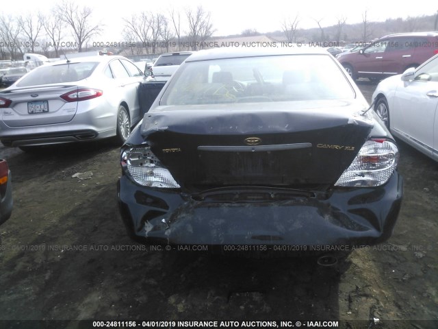 4T1BE32K94U265245 - 2004 TOYOTA CAMRY LE/XLE/SE BLACK photo 6