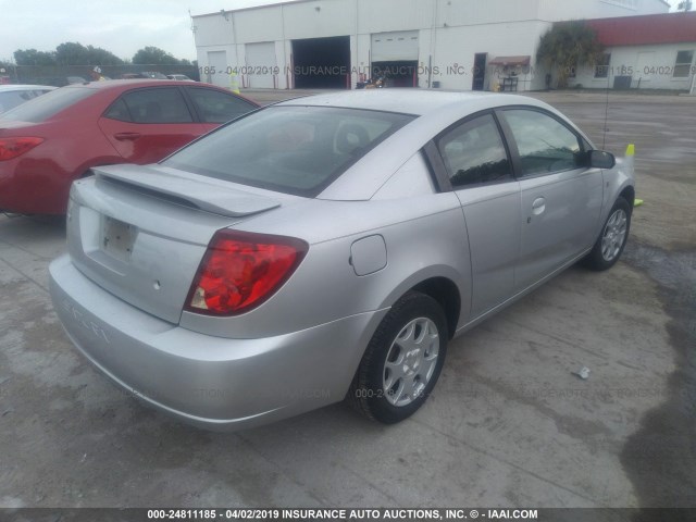 1G8AN12F04Z138808 - 2004 SATURN ION LEVEL 2 银色 照片 4