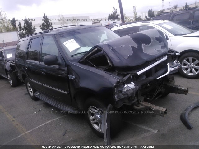 1FMRU1568YLB64519 - 2000 FORD EXPEDITION XLT BLACK photo 1