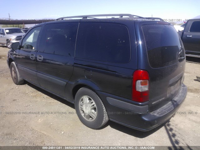 1GNDX13E73D276819 - 2003 CHEVROLET VENTURE LUXURY BLUE photo 3