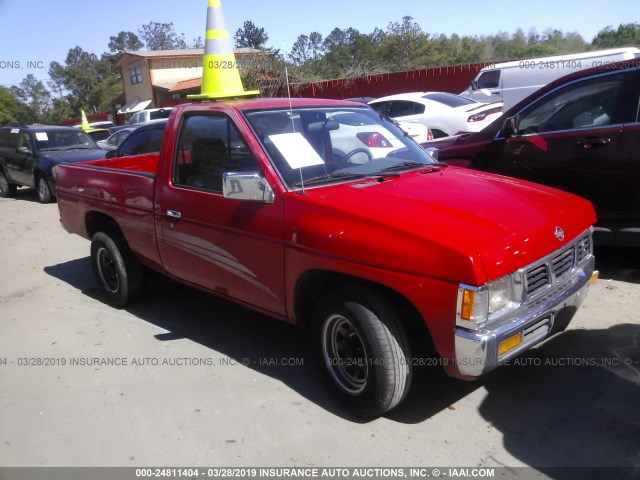 1N6SD11S6SC451810 - 1995 NISSAN TRUCK E/XE RED photo 1