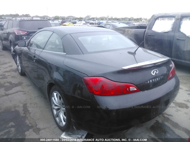 JN1CV6FE4EM901346 - 2014 INFINITI Q60 IPL BLACK photo 3