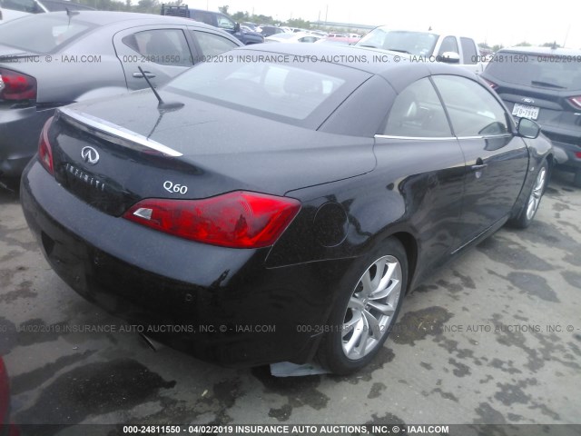 JN1CV6FE4EM901346 - 2014 INFINITI Q60 IPL BLACK photo 4