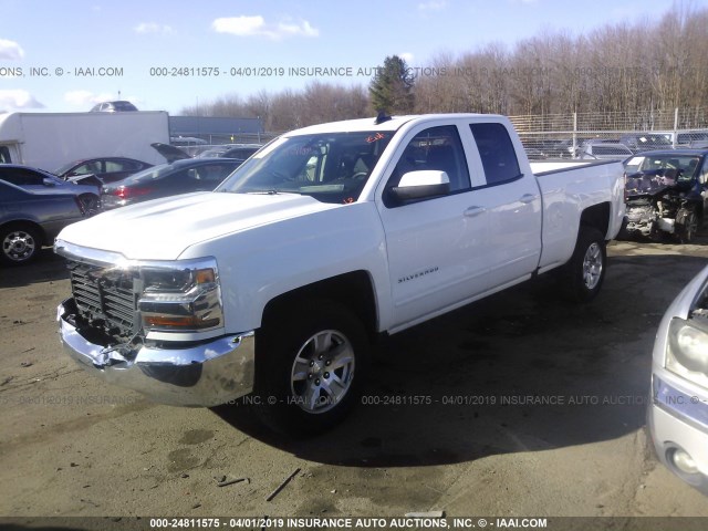 2GCRCPEC2K1143274 - 2019 CHEVROLET SILVERADO LD C1500 LT WHITE photo 2