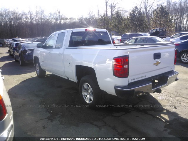 2GCRCPEC2K1143274 - 2019 CHEVROLET SILVERADO LD C1500 LT WHITE photo 3