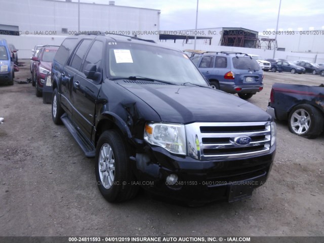 1FMJK1H59CEF06983 - 2012 FORD EXPEDITION EL XLT/EL KING RANCH BLACK photo 1