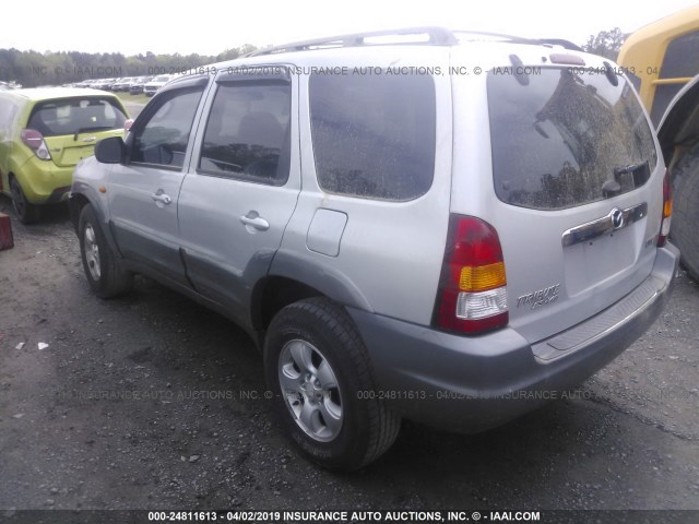 4F2YU09171KM23277 - 2001 MAZDA TRIBUTE LX/ES SILVER photo 3