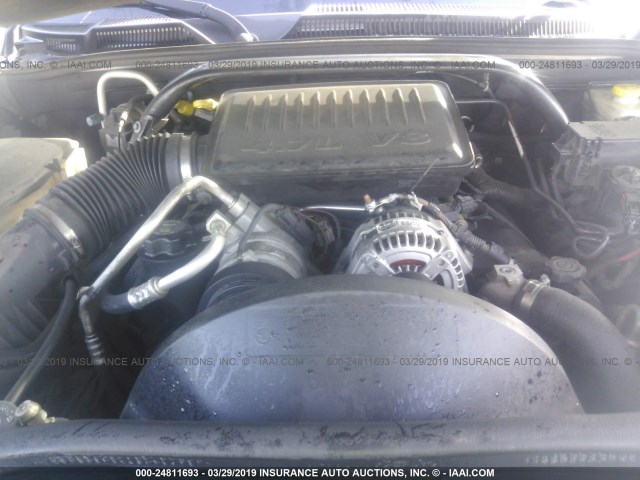 1J8HH48P07C699992 - 2007 JEEP COMMANDER 银色 照片 10