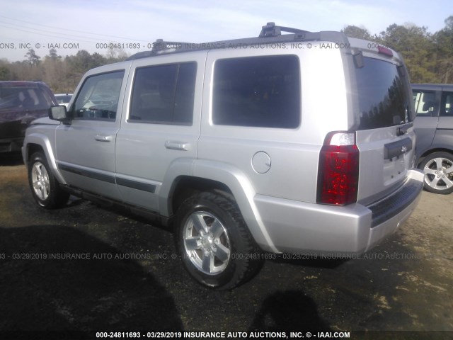 1J8HH48P07C699992 - 2007 JEEP COMMANDER 银色 照片 3