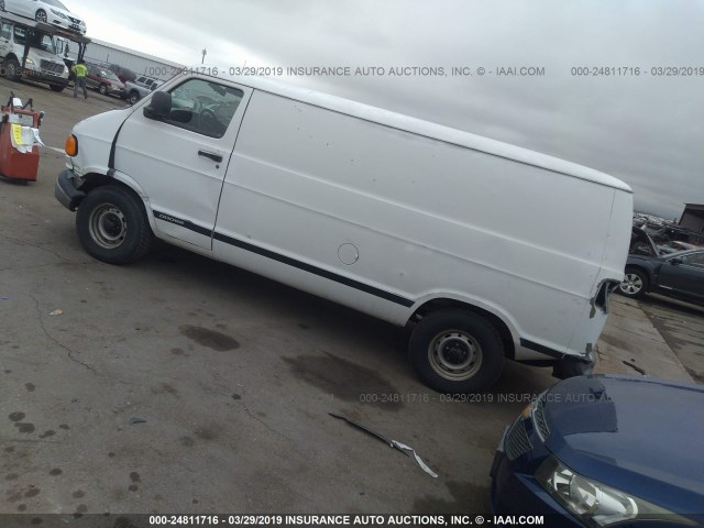 2B7HB11Y3YK107528 - 2000 DODGE RAM VAN B1500 WHITE photo 3