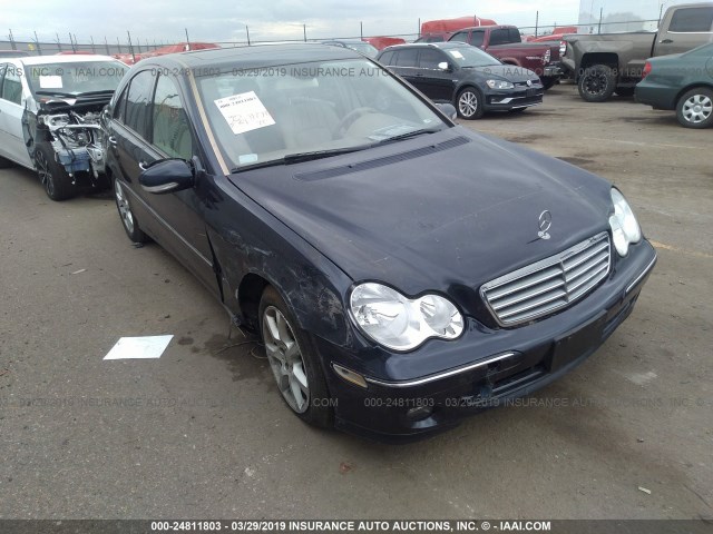 WDBRF92J27F907984 - 2007 MERCEDES-BENZ C 280 4MATIC Dark Blue photo 1