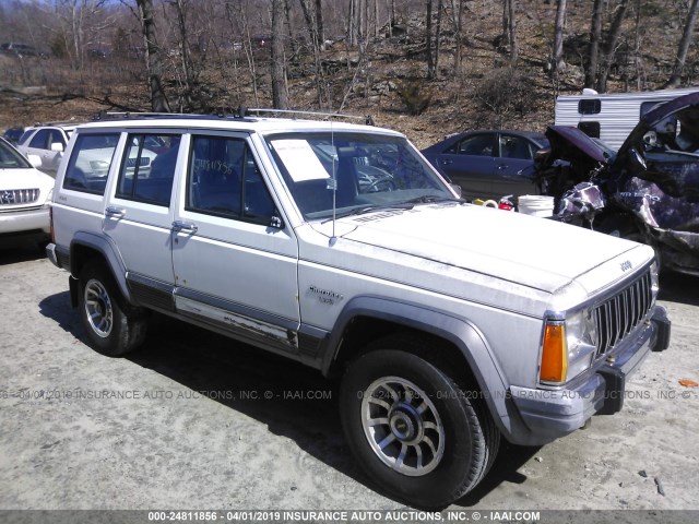 1JCMT7849JT118359 - 1988 JEEP CHEROKEE LAREDO WHITE photo 1