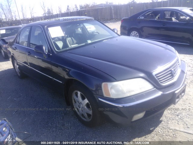 JH4KA96572C013132 - 2002 ACURA 3.5RL BLACK photo 1