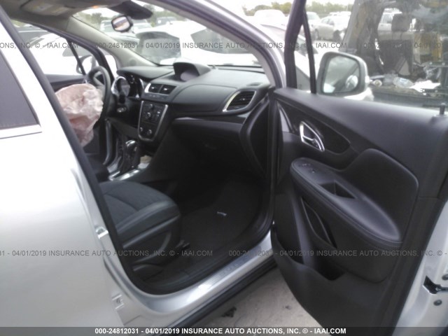 KL4CJASBXGB714869 - 2016 BUICK ENCORE SILVER photo 5