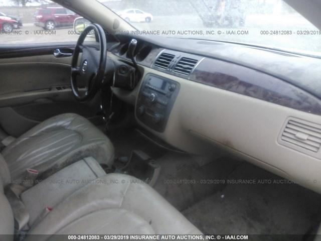 1G4HD57MX9U140328 - 2009 BUICK LUCERNE CXL WHITE photo 5