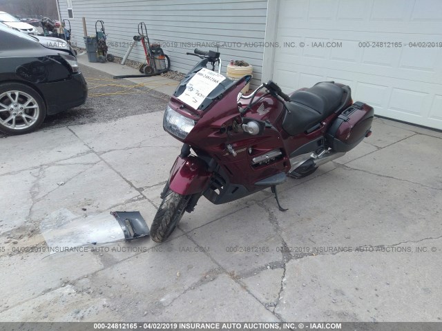 JH2SC26071M100052 - 2001 HONDA ST1100 MAROON photo 2