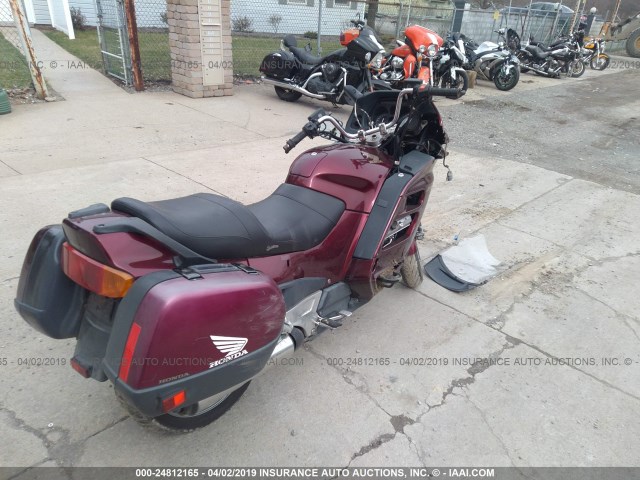 JH2SC26071M100052 - 2001 HONDA ST1100 MAROON photo 4