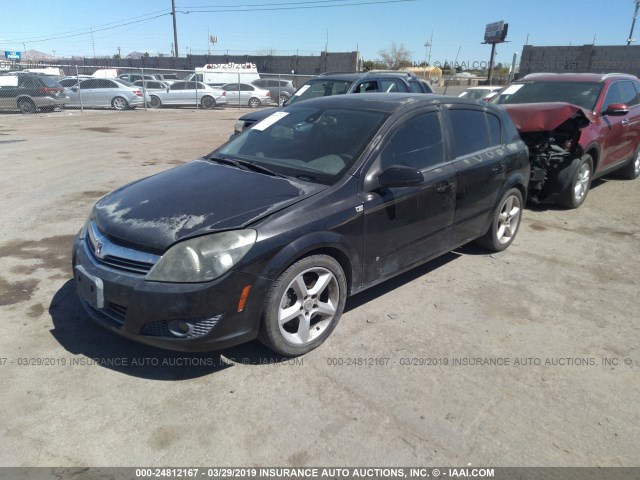 W08AT671685054312 - 2008 SATURN ASTRA XR BLACK photo 2